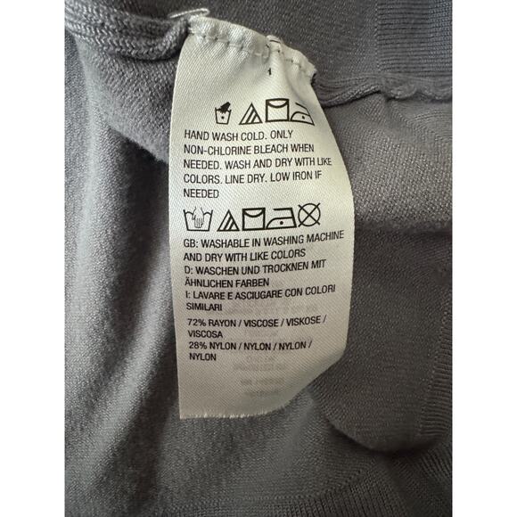 Attitudes by Renee Printed Statement Sweater Heart Flutters Medium Gray - Picture 13 of 13